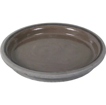 Podmiska Nohel Garden Disko Umbra 002232ČM 32 cm šedohnědá