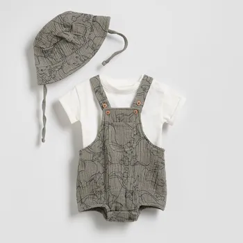 Chlapecké kalhoty Reserved - Bavlněná souprava Dumbo - tmavě šedá - 8364X-90X - 8364X-90X-74