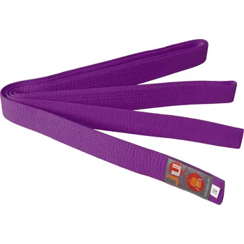JEDNOBAREVNÉ PÁSKY NA KIMONO JU-SPORTS Barva: Fialová, Délka: 240