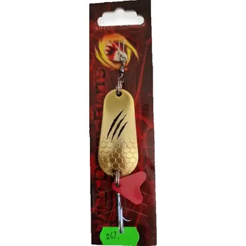 Umělá nástraha Plandavka Wild Devil Baits zlatá 22g 55mm