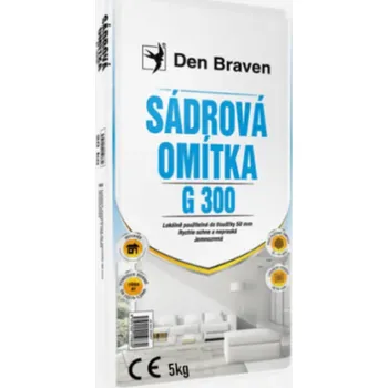 Omítka DenBraven Sádrová omítka G300 Super - jemná 5 kg