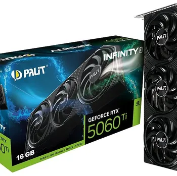 Grafická karta Palit GeForce RTX 5060 Ti Infinity 3 16 GB (NE7506T019T1-GB2061S)