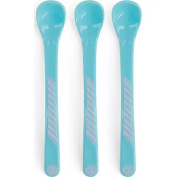 Příbor Twistshake Pastelová modrá lžička 4 msc
