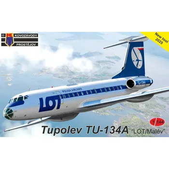 Plastikový model 1:144 Tupolev Tu-134A „LOT/Malév“
