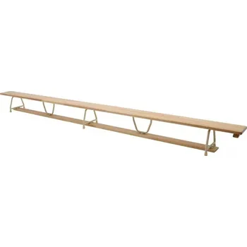 Zahradní lavice Coma-sport Švédská lavička - kovové nohy - délka 4m