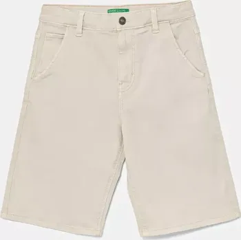 Chlapecké kraťasy Dětské kraťasy United Colors of Benetton béžová barva, nastavitelný pas, 4QNJC903Q 4QNJC903Q.G.Seasonal 01X, vel. 122