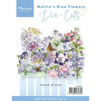 Marianne Design Papírové výřezy - Květiny (20ks)