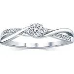 Silvego Stříbrný prsten s krystaly Swarovski FNJR085sw 61 mm + 2 měsíce na vrácení zboží