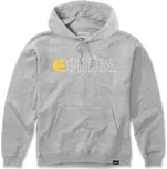 Mikina etnies Ecorp Hoodie grey/yellow M