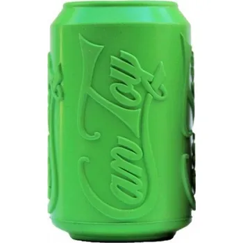 Hračka pro psa SodaPup Plechovka na pamlsky a žvýkání, Original – zelená M