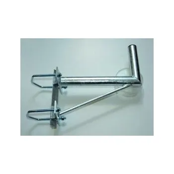 Anténní držák Držák antén 50cm s dvojitým uchycením na stožár - žárový zinek WFmetal, s.r.o. K50V2Z