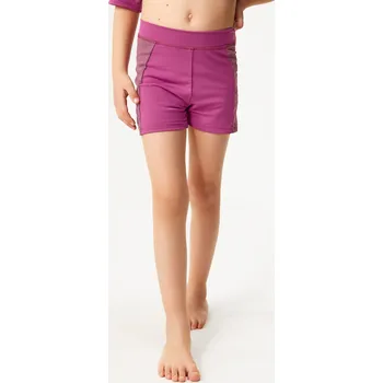 Dívčí oblečení unuo Dětské plavky s UV ochranou 50+, Tm. Růžová Velikost: 134/140