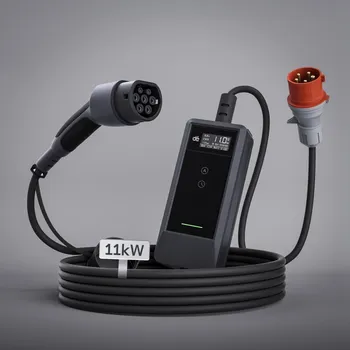 Nabíjecí stanice pro elektromobil dé Typ 2 nabíjecí kabel CEE 11 kW v2 20 m