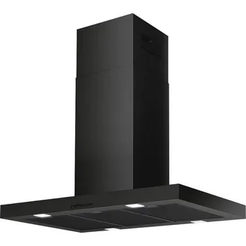 Digestoř Airforce.cz F54 S4 90 BK ostrůvkové Varianta: Barva: černý nástřik, Model: F54 S4 90 BK, Výkon: 250 - 626 m3/h, Výstupní hrdlo: 150 mm, Šířka: 90 cm