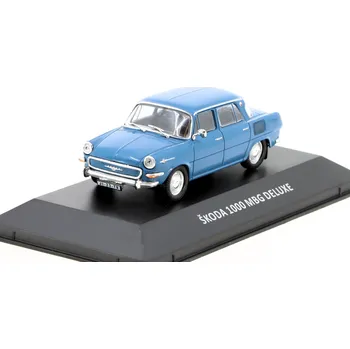 autíčko Škoda 1000 MBG De Luxe 1:43 - ŠKODA časopis s modelem #8 DeAgostini Škoda 1000 MBG De Luxe 1:43 - Škoda Kaleidoskop DeAgostini