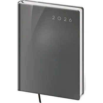 Diář Týdenní diář 2026 Helma A5 - Vario Grey design