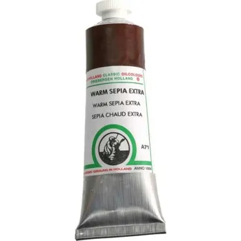 Olejová barva Olejová barva Old Holland A71 Warm sepia extra 40 ml
