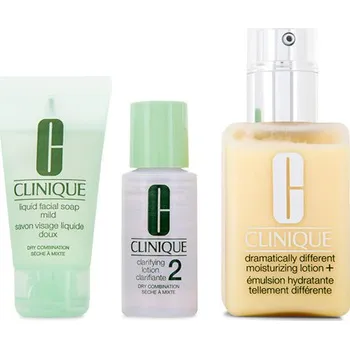 Kosmetická sada Clinique 3-Step Intro Kit for Skin Type 2 ( normální až suchá pleť ) - Čistící péče