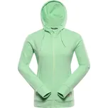 Dámská bavlněná mikina ALPINE PRO Lokka zelená Velikost: M