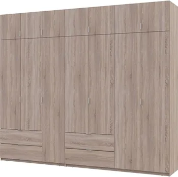 Šatní skříň Skříň Lukas 3+4 DT 280 dub sonoma