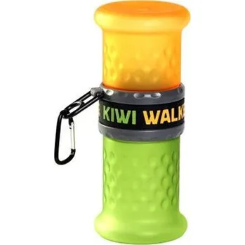 Cestovní láhev 2in1 750+500ml Kiwi - růžovo-modrá nebo oranžovo-zelená Barva: Oranžovo-zelená