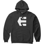 Mikina etnies Classic Icon Hoodie black/white XXL