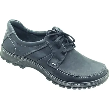 Pánská zdravotní obuv Pánské polobotky De-plus DE-853-11 Navy, modré 44