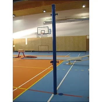 Volejbalový doplněk Volejbalové sloupky-cvičné (KOMAXIT) - interiér, prům.60 mm + pouzdra a víčka