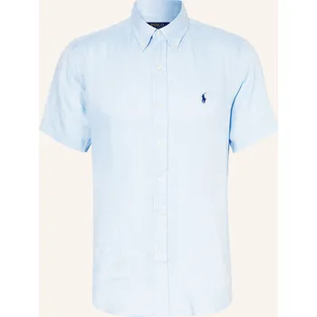 Pánská košile Polo Ralph Lauren Pánská Lněná Košile S Krátkým Rukávem...