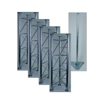 Anténní držák AKCE ! Sada 4 PROFI stožárů pr. 60 + nástavec + spojovací materiál SPS604NS