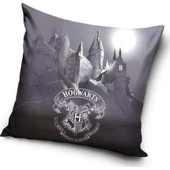 Dekorativní polštářek Carbotex Dětský polštářek Harry Potter Bradavické Tajemství