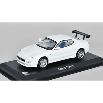 autíčko Maserati Coupe Trofeo 2003 1:43 - Leo Models časopis s modelem Maserati Coupe Trofeo - kovový model auta