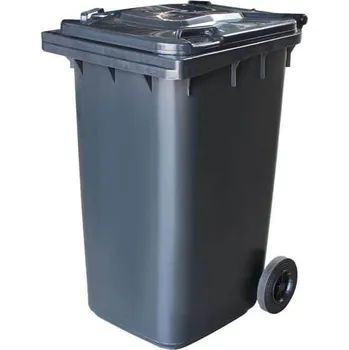 Popelnice TAVOBAL Plastová popelnice s kolečky 490006 240 l