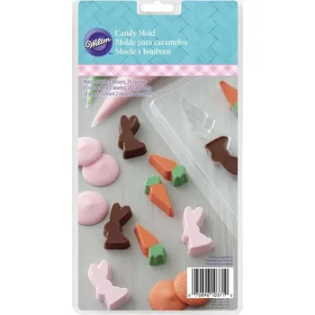 Forma na pečení Wilton forma na čokoládu Králíčci a mrkve