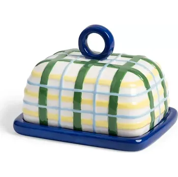 Miska na máslo &k amsterdam Plaid Blue 2839.01 vícebarevná MLC