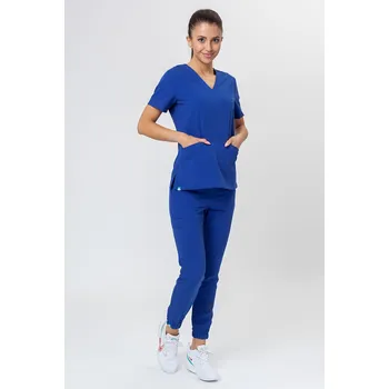 Dámský overall Lékařská souprava Sunrise Uniforms Premium (halena Joy, kalhoty Chill) tmavě modrá