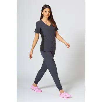 Dámský overall Lékařská souprava Maevn Matrix Impulse šedá