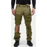 Pánské pohodlné turistické kalhoty 2v1 V2 Beyond Nordic - Moss Green Velikost: XL