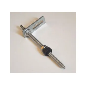 držák na solární panel VÝPRODEJ - Kombišroub M10, 200 mm, pro trapézový/vlnitý plech , kompletní sada KSVLNSA