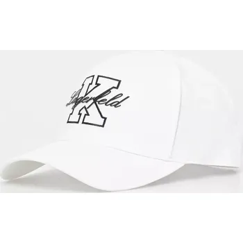 Kšiltovka Kšiltovka Karl Lagerfeld bílá barva, s aplikací, 552123.805609 00X, vel. ONE SIZE