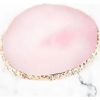 Kulatá míchací paletka z pryskyřice pro zdobení nehtů | manikúrní nástroj - Styl 1