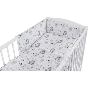 Povlečení Povlečení do postýlky Tomi Pink Bear