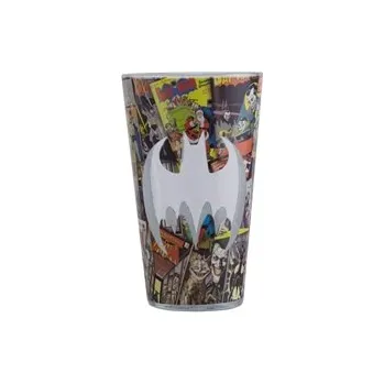 Sklenice Tvarovaná sklenice DC Comics Batman: Komiks (objem 400 ml)