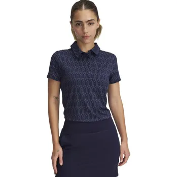 Dámské oblečení Under Armour Playoff 3.0 dámské polo, tmavě modré dámské, L