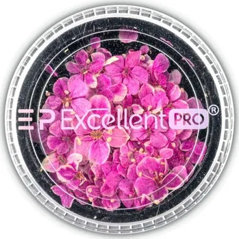 Sušený květ na zdobení nehtů růžová 50 ks 012