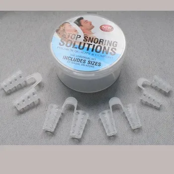 Pomůcka proti chrápání a spánkové apnoe Nosní klip proti chrápání | Pomůcka proti chrápání, Nosní dilatátor - bílá velikost 4