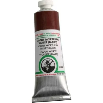 Olejová barva Olejová barva Old Holland A66 Caput mortum violet (mars) 125 ml