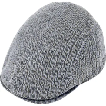 Čepice Fiebig - Headwear since 1903 Luxusní hedvábní pánská letní bekovka -UV protection - Fiebig since 1903 - modrá Velikost: 61 cm (XL)