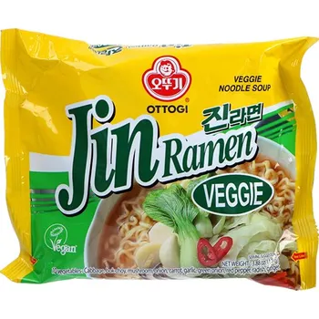 Instantní korejská nudlová polévka Ramen Veggie 120 g - Ottogi
