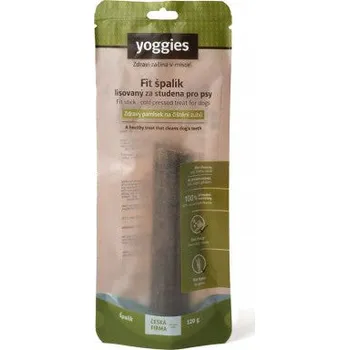 Pamlsek pro psa Yoggies Fit špalík lisovaný za studena pro psy 120 g
